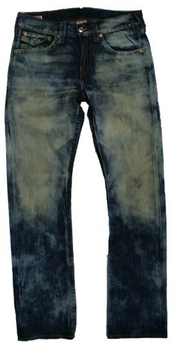 True Religion Tie-Dye Straight Leg Jeans Blue 44 True Religion Jeans