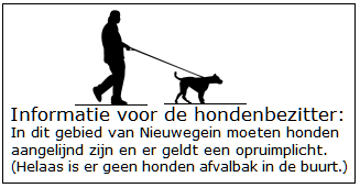 Informatie voor de hondenbezitter Informatie voor de hondenbezitter