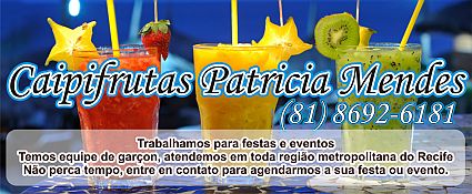 Caipifrutas Patricia Mendes