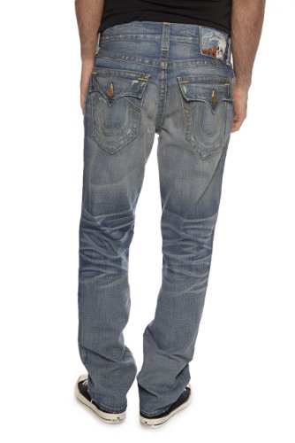 True Religion Slim Leg Jeans BENNY VINTAGE, Color: Blue, Size: 34 True Religion Jeans