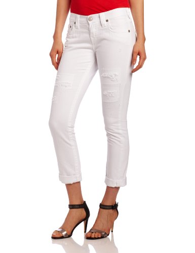True Religion Women's Brianna, QE Optic White, 29 True Religion Jeans