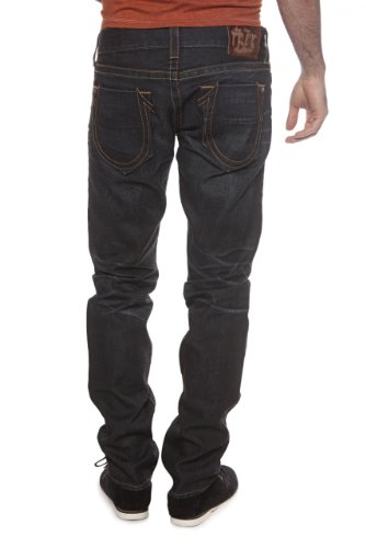 True Religion Slim Leg Jeans GENO PONY EXPRESS, Color: Dark blue, Size: 32 True Religion Jeans
