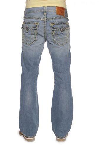 True Religion Boot Cut Jeans BILLY SUPER T, Color: Light Blue, Size: 32 True Religion Jeans