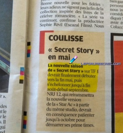 Date de lancement : Secret Story 6 en mai? Ça serait l'échec assuré ! Est-ce la dernière saison ? (Selon "Le Parisien") BAjKD