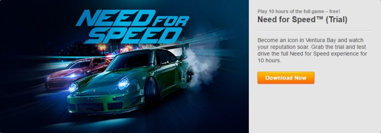 Need For Speed 2015 бесплатно