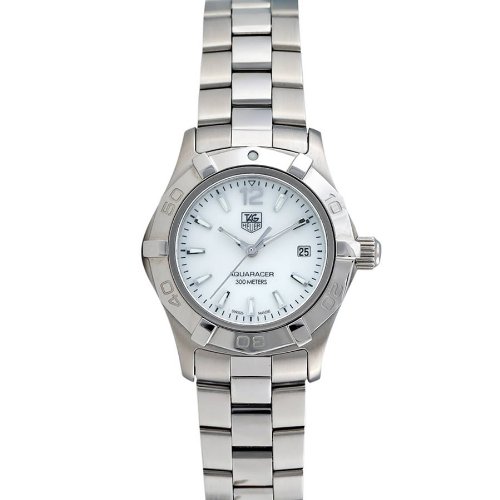TAG Heuer Women's WAF1414.BA0823 Aquaracer Stainless Steel Mother-of-Pearl Dial Watch Tag Heuer