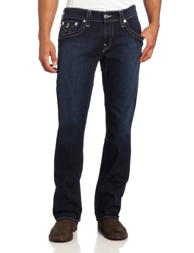 True Religion Men's Ricky Stretch Classic Straight Fit Jean, Lonestar, 34 True Religion Jeans
