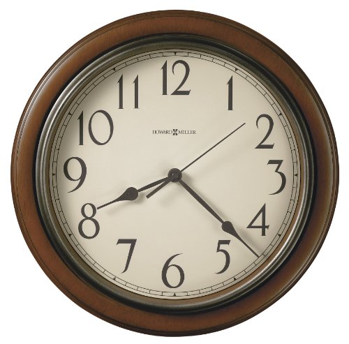 Howard Miller 15.25" Kalvin Wall Clock 625-418 Wall Clock Large