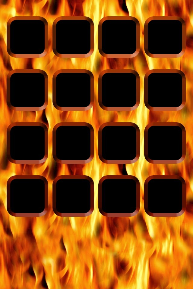 Fire Photo Background For iPhone4 Wallpaper