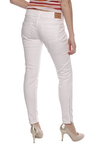 True Religion Slim Leg Jeans GWEN, Color: White, Size: 32 True Religion Jeans
