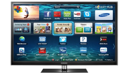 Samsung PN64E550 64-Inch 1080p 600Hz 3D Slim Plasma HDTV (Black) Samsung Tv