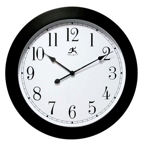 Infinity Instruments Nexus- 26" Resin Wall Clock Wall Clock Large