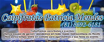 Caipifrutas Patricia Mendes