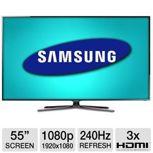 Samsung 55" Class 1080p 240Hz LED 3D Smart HDTV Samsung Tv