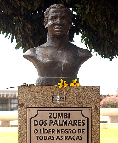 Busto de Zumbi em Brasília. Foto: Elza Fiúza/ABr