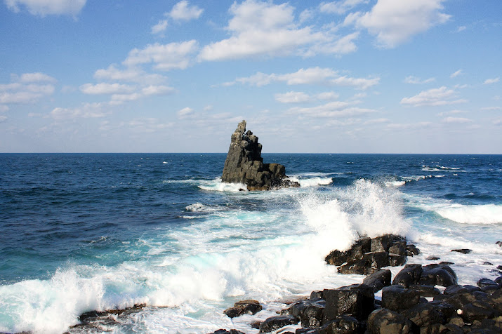 絶景 左京鼻 さきょうばな の岩がすごい そして発覚した勘違いとは 壱岐砂浜図鑑 海水浴場 ビーチ全集 長崎県壱岐島