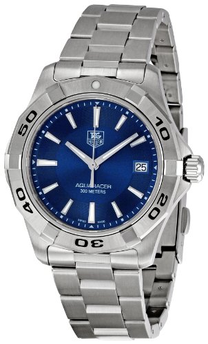 TAG Heuer Men's WAP1112.BA0831 Aquaracer Blue Dial Watch Tag Heuer