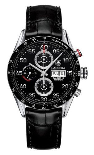 TAG Heuer Men's CV2A10.FC6235 Carrera Automatic Chronograph Day-Date Watch Tag Heuer