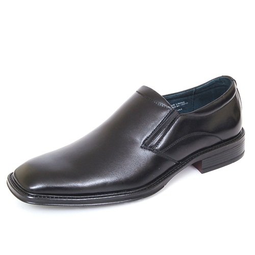 Tuxedo Loafers Men's Leather Dress Shoes, Slip on Style - BLACK or BROWN Aldo Mens Shoes