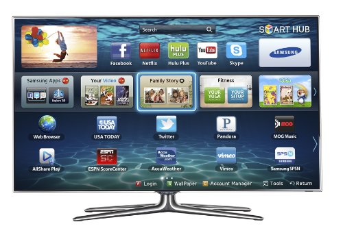 Samsung UN55ES7100 55-Inch 1080p 240Hz 3D Slim LED HDTV (Silver) Samsung Tv