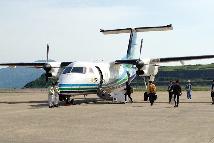 飛行機オリエンタルエアブリッジ壱岐