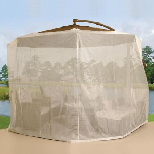 Mosquito Net for your Cantilever Umbrella Cantilever Patio Umbrella