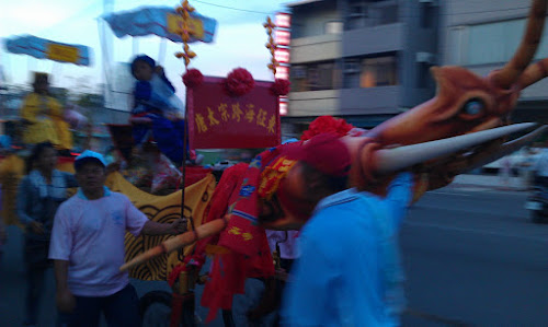 麻豆香蜈蚣陣的主題是〝唐太宗跨海東征〞