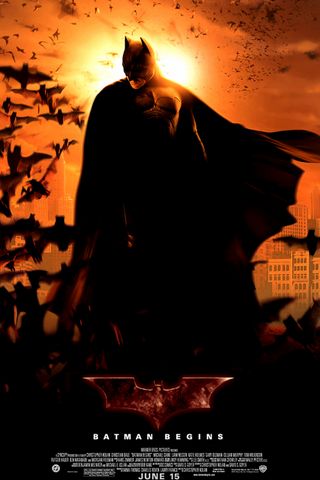 iPhone Wallpaper Batman Begins Poster