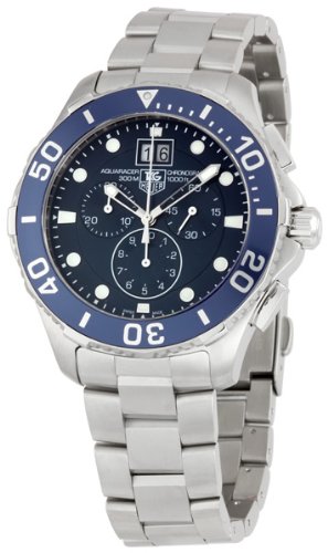 TAG Heuer Men's CAN1011BA0821 Aquaracer Blue Dial Watch Tag Heuer