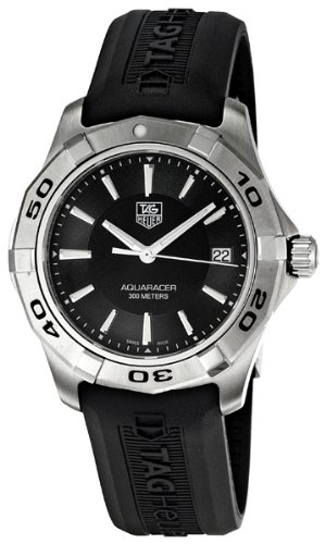 TAG Heuer Men's WAP1110.FT6029 Aquaracer Black Dial Watch Tag Heuer