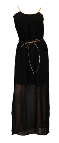 Plus size Maxi Sleeveless Dress Black - 2X Plus Size Formal Dress