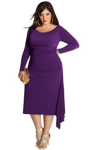 IGIGI by Yuliya Raquel Plus Size Milan Dress in Amethyst 30/32 Plus Size Formal Dress