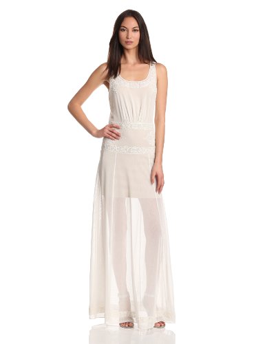 ... Women's Embroidered Long Gown, Ivory, 6 Beautiful Dresses for Women