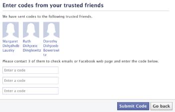 Facebook dévoile "Trusted Friends", un futur service permettant d'autoriser 5 "amis" à accéder à votre compte sans mot de passe. UXT29
