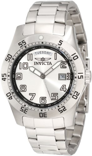 Invicta Men's 5249S Pro Diver Stainless Steel Silver Dial Watch Invicta Watches