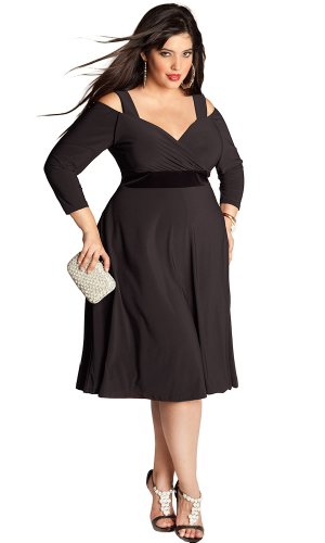 IGIGI by Yuliya Raquel Plus Size Siren Dress in Black 22/24 Plus Size Formal Dress