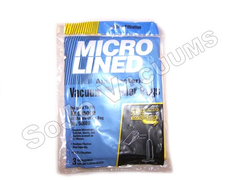 5062 Kenmore Micro Lined Vacuum Cleaner Replacement Bag (3 Pack) Vacuum Cleaners