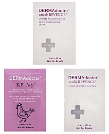 Receive a free 3-piece bonus gift with your DERMADoctor purchase
