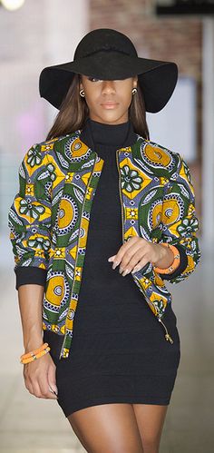 Ankara bomber jacket - this versatile piece is so in this season. Up trend the???