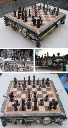 Chess Steampunk Design