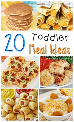2o healthy and fun toddler meal ideas!