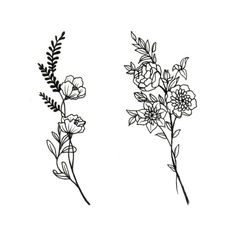 Small floral design like this ????????????