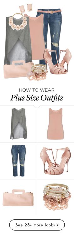 &quot;Plus Sized DIVA&quot; by hope-houston on Polyvore featuring James Jeans, Isolde Roth, Kate Spade, Alexander McQueen, Meckela, Topshop, J.Crew and Michael Kors