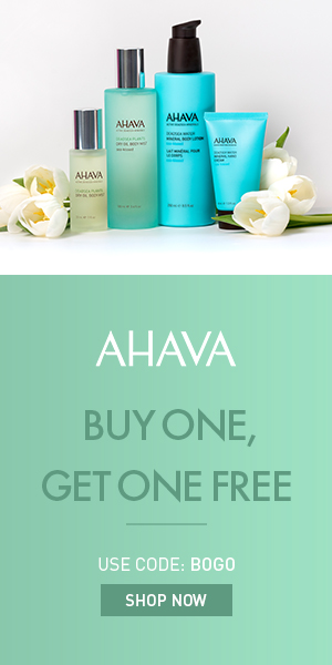 Receive your choice of 3-piece bonus gift with your 3 Ahava Products purchase
