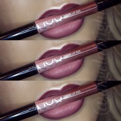 NYX Professional Makeup ombr?? lip duo. This is in the shade ginger &amp; nutmeg