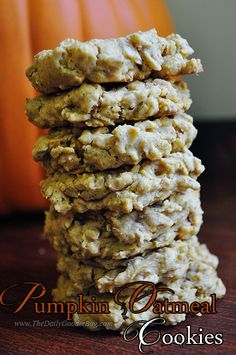 Fall Recipe: Pumpkin Oatmeal Cookies! These delicious fall favorites will soon???