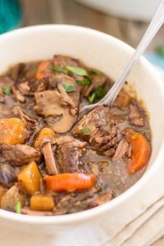 Squeaky Clean Bouef Bourgignon | 33 Delicious Paleo Recipes To Make In A Slow Cooker