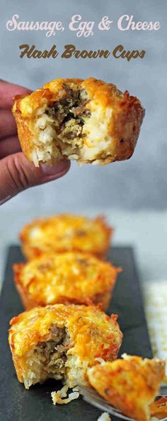 Sausage Egg Cheese Hash Brown Cups More