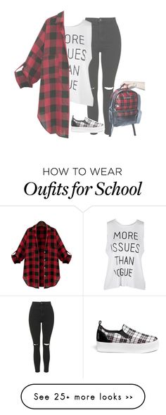 &quot;Off to school in a few ~Bta&quot; by l0ver-f0rever on Polyvore featuring Topshop, Pedder Red and Kill Star