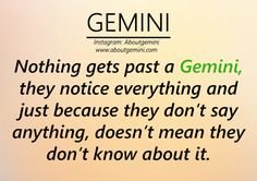 Gemini Quotes and Sayings - About Gemini